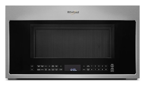 

Whirlpool - 1.9 Cu. Ft. Convection Over-the-Range Microwave with Air Fry Mode - Stainless steel