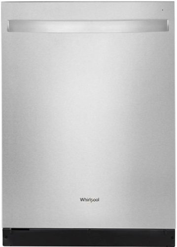 

Whirlpool - Top Control Built-In Dishwasher with 3rd Rack and 51 dBa - Stainless steel