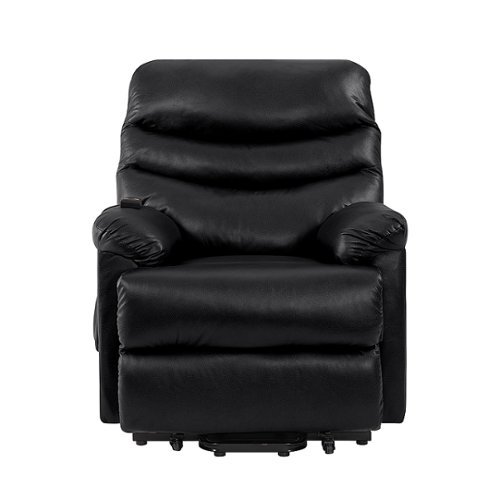 ProLounger - Okada PU Power Recline and Lift Chair - Black