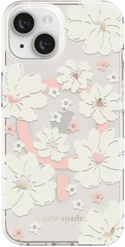 

kate spade new york - Protective Hardshell Magsafe Case for iPhone 14 and iPhone 13 - Peony