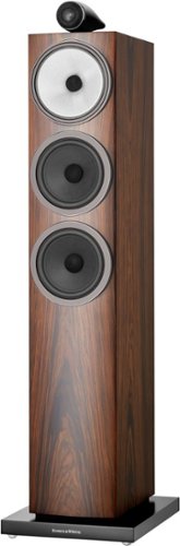 

Bowers & Wilkins - 700 Series 3 Floorstanding Speaker with 1" Tweeter on Top and Two 6.5" Bass Drivers (Each) - Mocha