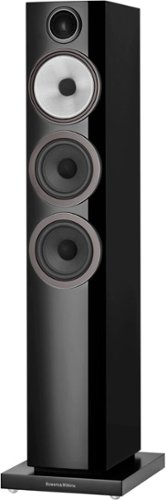 

Bowers & Wilkins - 700 Series 3 Floorstanding Speaker with 1" Tweeter and Two 5" Bass drivers (Each) - Gloss Black