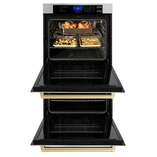 ZLINE - Autograph Edition 30" Built-In Electric Wall Oven with Self Clean and True Convection - Stainless Steel and Gold
ZLINE - Autograph Edition 30" Built-In Electric Wall Oven with Self Clean and True Convection - Stainless Steel and Gold