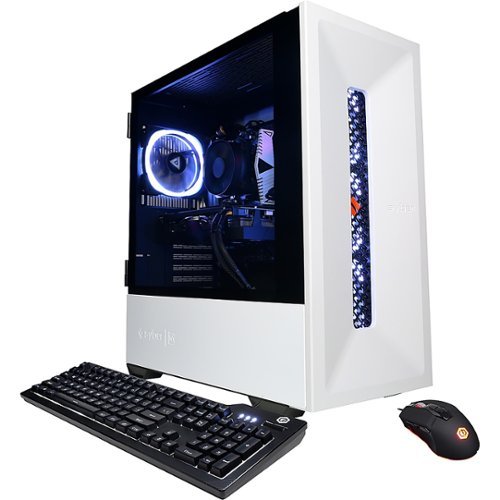 CyberPowerPC - Gamer Master Gaming Desktop - AMD Ryzen 5 7600X - 16GB Memory - NVIDIA GeForce RTX 3060 - 1TB SSD - White
CyberPowerPC - Gamer Master Gaming Desktop - AMD Ryzen 5 7600X - 16GB Memory - NVIDIA GeForce RTX 3060 - 1TB SSD - White
