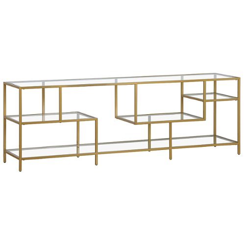 Camden&Wells - Deveraux TV Stand for Most TVs up to 75" - Brass