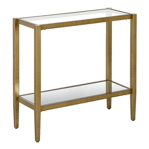Camden&Wells - Hera Rectangular Side Table - Antique Brass