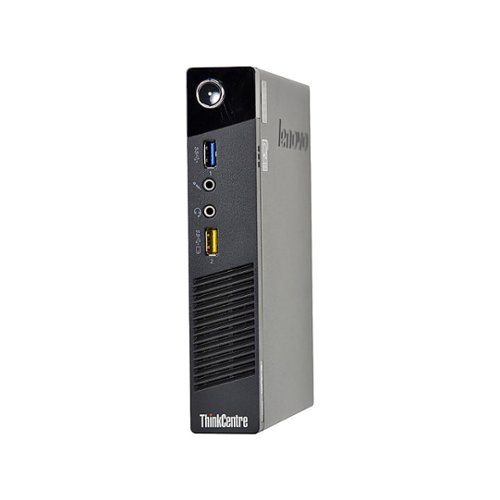 Lenovo - Thinkcentre M73 USFF Intel Core i3-4150T 3.0GHZ 8GB 500GB Windows 10 Pro - Refurbished
Lenovo - Thinkcentre M73 USFF Intel Core i3-4150T 3.0GHZ 8GB 500GB Windows 10 Pro - Refurbished
