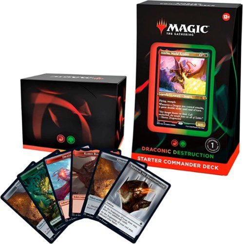 Wizards of The Coast - Magic the Gathering Starter Commander Deck – Draconic Destruction
Wizards of The Coast - Magic the Gathering Starter Commander Deck – Draconic Destruction