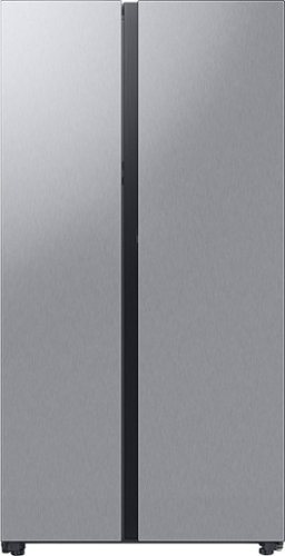 

Samsung - Bespoke Counter Depth Side-by-Side Refrigerator with Beverage Center - Stainless Steel