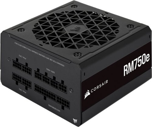 CORSAIR - RMe Series RM750e 80 PLUS Gold Fully Modular Low-Noise ATX Power Supply - Black
CORSAIR - RMe Series RM750e 80 PLUS Gold Fully Modular Low-Noise ATX Power Supply - Black