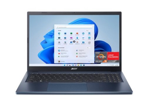 

Acer - Aspire 3 A315-24PT-R90Z 15.6” Full HD IPS Touch Screen Laptop - AMD Ryzen 5 7520U with 8GB Memory - 512GB SSD - Steam Blue