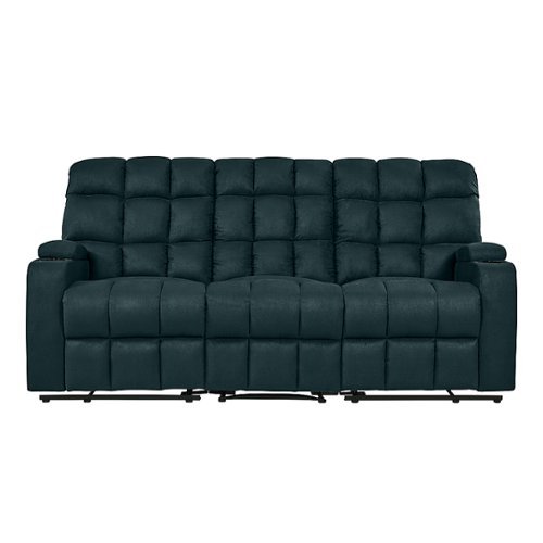 ProLounger - Skarn Microfiber 3 Seat Wall Hugger Modular Reclining Sofa With Storage - Deep Blue
ProLounger - Skarn Microfiber 3 Seat Wall Hugger Modular Reclining Sofa With Storage - Deep Blue