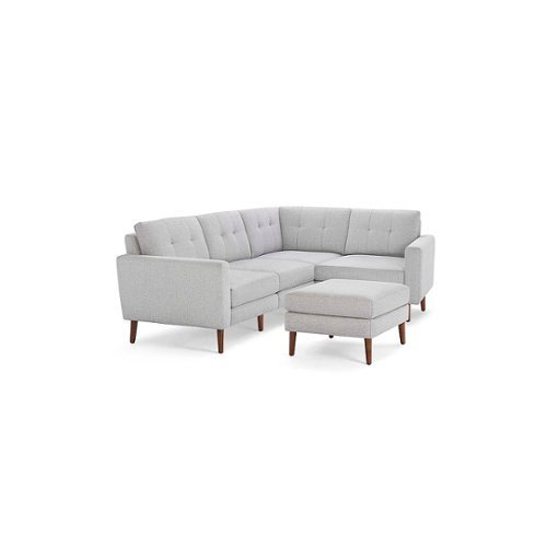 Burrow - Mid-Century Nomad 4-Seat Corner Sectional with Ottoman - Crushed Gravel
Burrow - Mid-Century Nomad 4-Seat Corner Sectional with Ottoman - Crushed Gravel