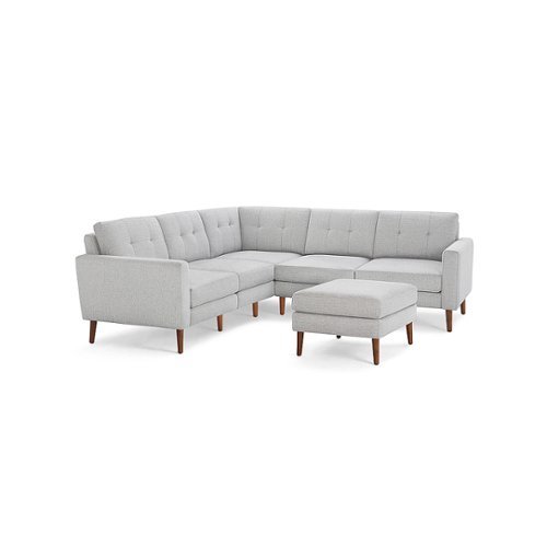 Burrow - Mid-Century Nomad 5-Seat Corner Sectional with Ottoman - Crushed Gravel
Burrow - Mid-Century Nomad 5-Seat Corner Sectional with Ottoman - Crushed Gravel