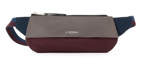 TUMI - Voyageur Juno Slim Hip Bag - Zinc/Navy/Beet Root