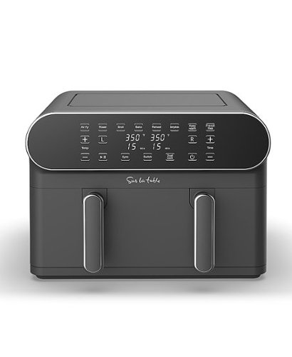 Sur La Table - Single or Double Basket Air Fryer 11 Quart - Pepper Black
Sur La Table - Single or Double Basket Air Fryer 11 Quart - Pepper Black