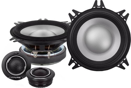 Alpine - S-Series 4" Hi-Resolution Component Car Speakers with Glass Fiber Reinforced Cone (Pair) - Black
Alpine - S-Series 4" Hi-Resolution Component Car Speakers with Glass Fiber Reinforced Cone (Pair) - Black