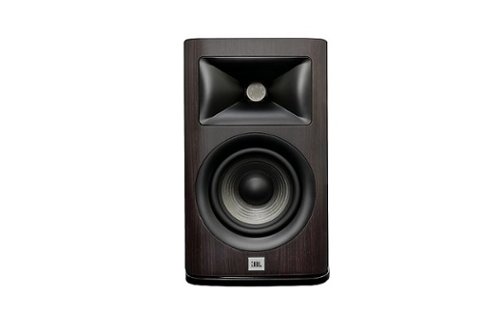 

JBL - Studio 620 5.25" 2-Way Compression Driver Bookshelf Loud Speaker (Pair) - Dark Wood