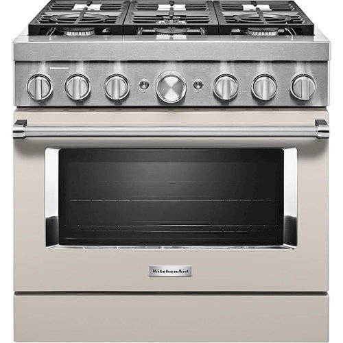 KitchenAid - 5.1 Cu. Ft. Freestanding Dual Fuel True Convection Range with Self-Cleaning - Milkshake
KitchenAid - 5.1 Cu. Ft. Freestanding Dual Fuel True Convection Range with Self-Cleaning - Milkshake