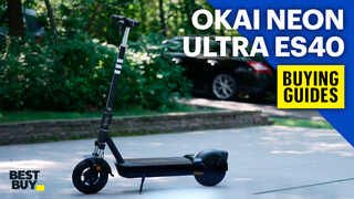 Okai Neon Ultra Es Dual Suspension Electric Scooter W Miles Max