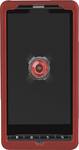 Rocketfish - Snap-On Soft-Touch Cover for Motorola DROID X Mobile Phones - Red
