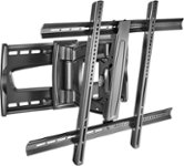 Rocketfish - Full-Motion TV Wall Mount for Most 40" - 65" Flat-Panel TVs - Extends 10.2" - Black