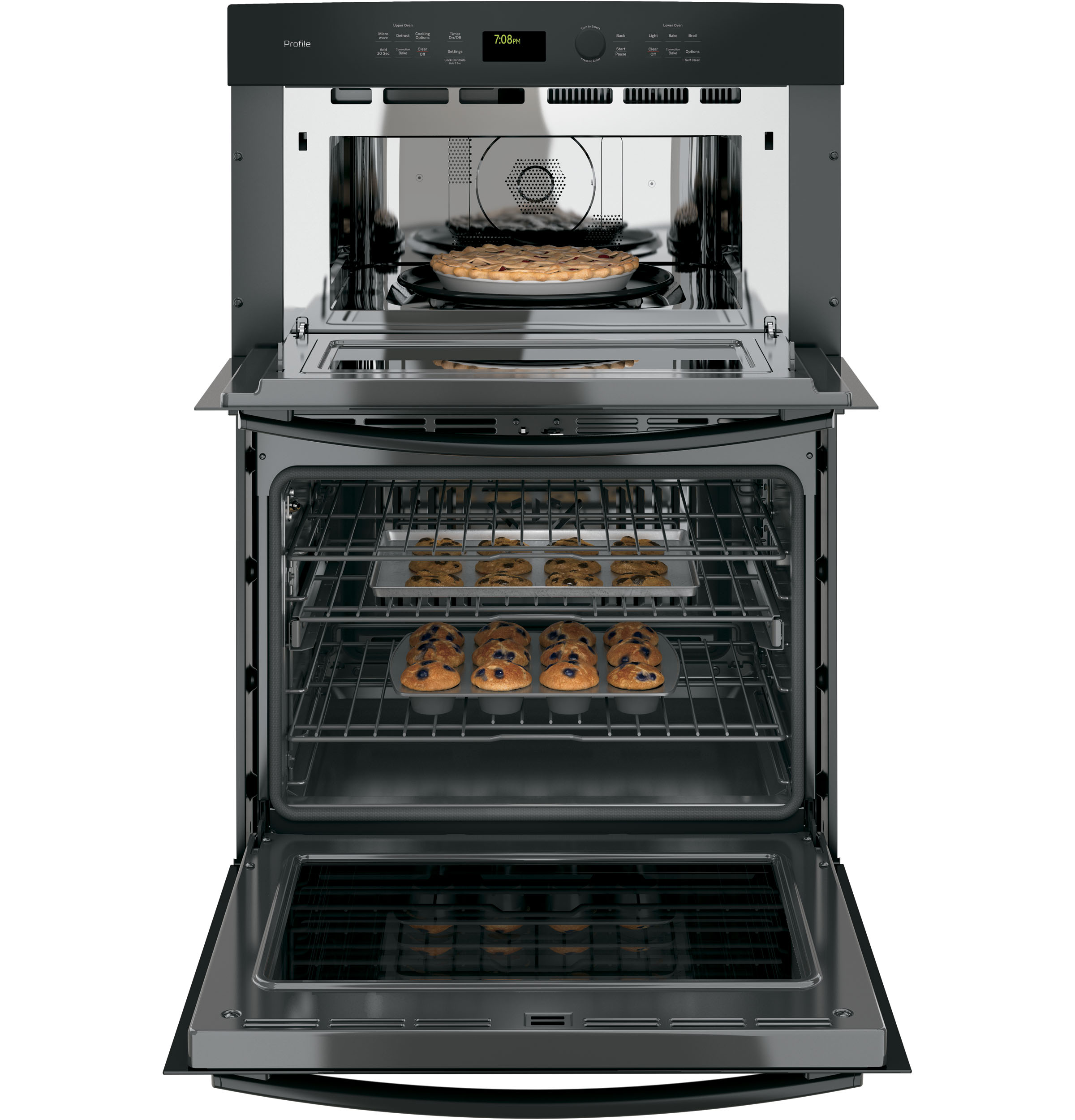 Ge Profile Series 30 Built In Single Electric Convection Wall Oven