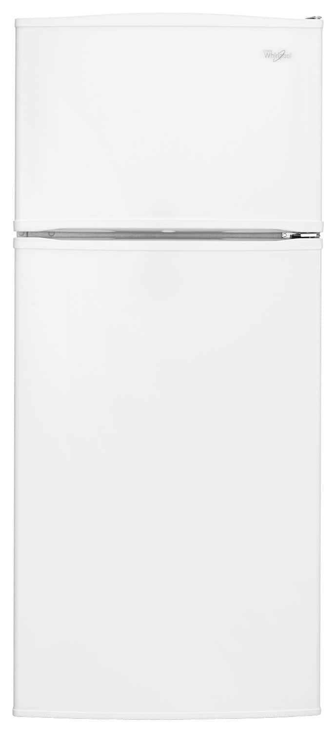 Whirlpool - 16.0 Cu. Ft. Top-Freezer Refrigerator - White - Front_Standard