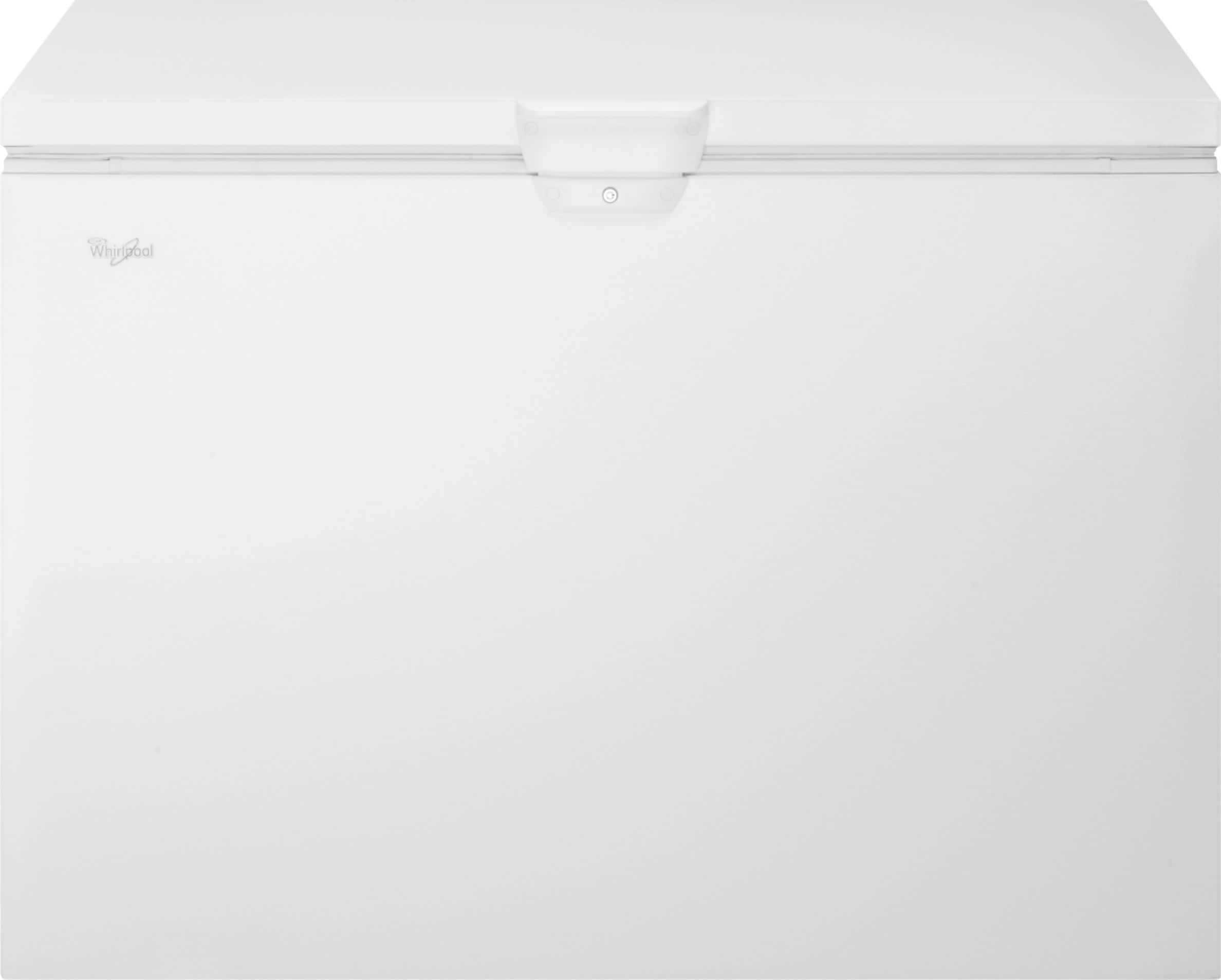 Whirlpool - 14.8 Cu. Ft. Chest Freezer - White - Front_Zoom