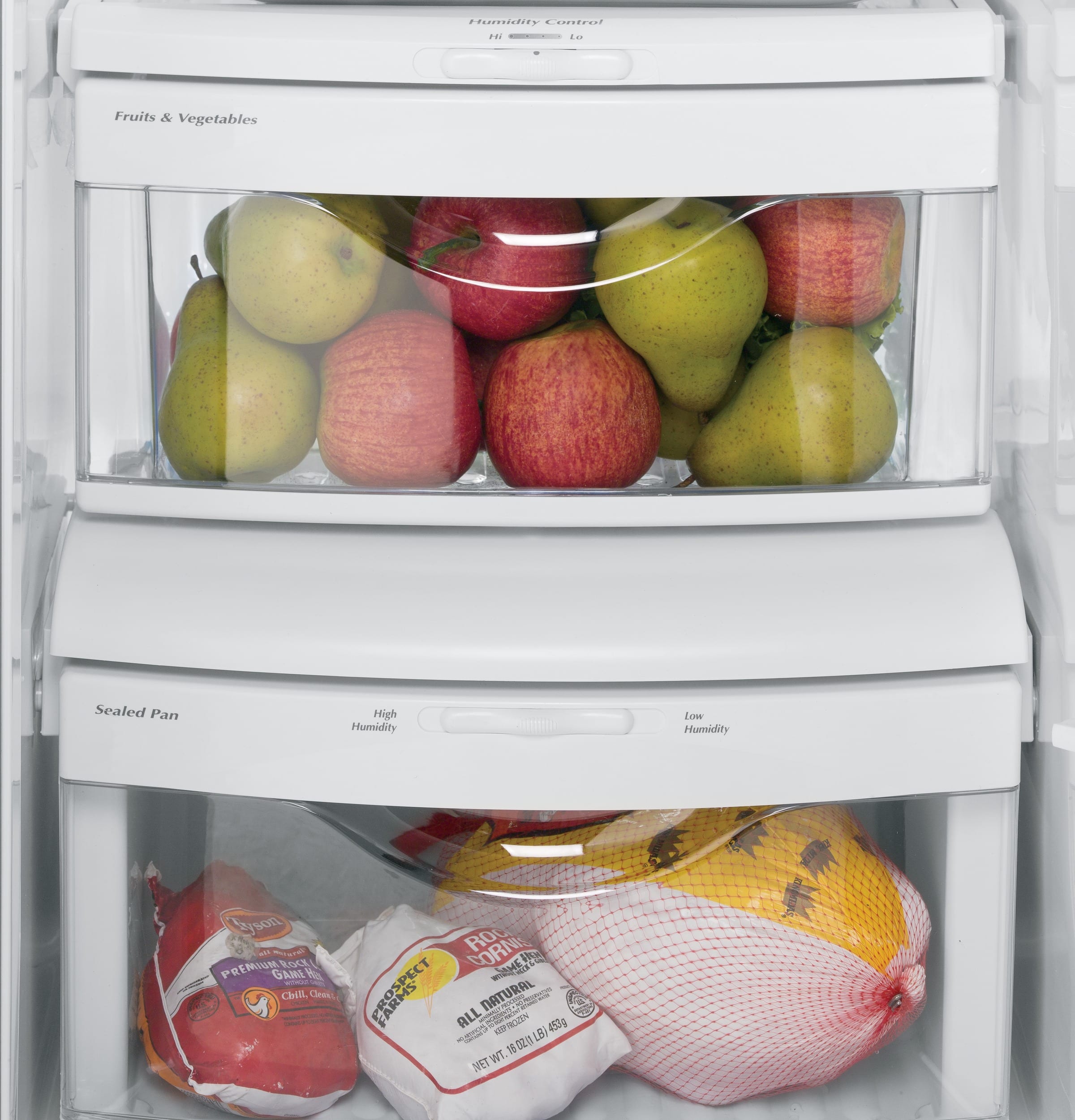 GE - 22.5 Cu. Ft. Side-by-Side Refrigerator with Thru-the-Door Ice and Water - Slate - Alt_View_Standard_16