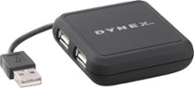 Dynex - 4-Port USB 2.0 Hub