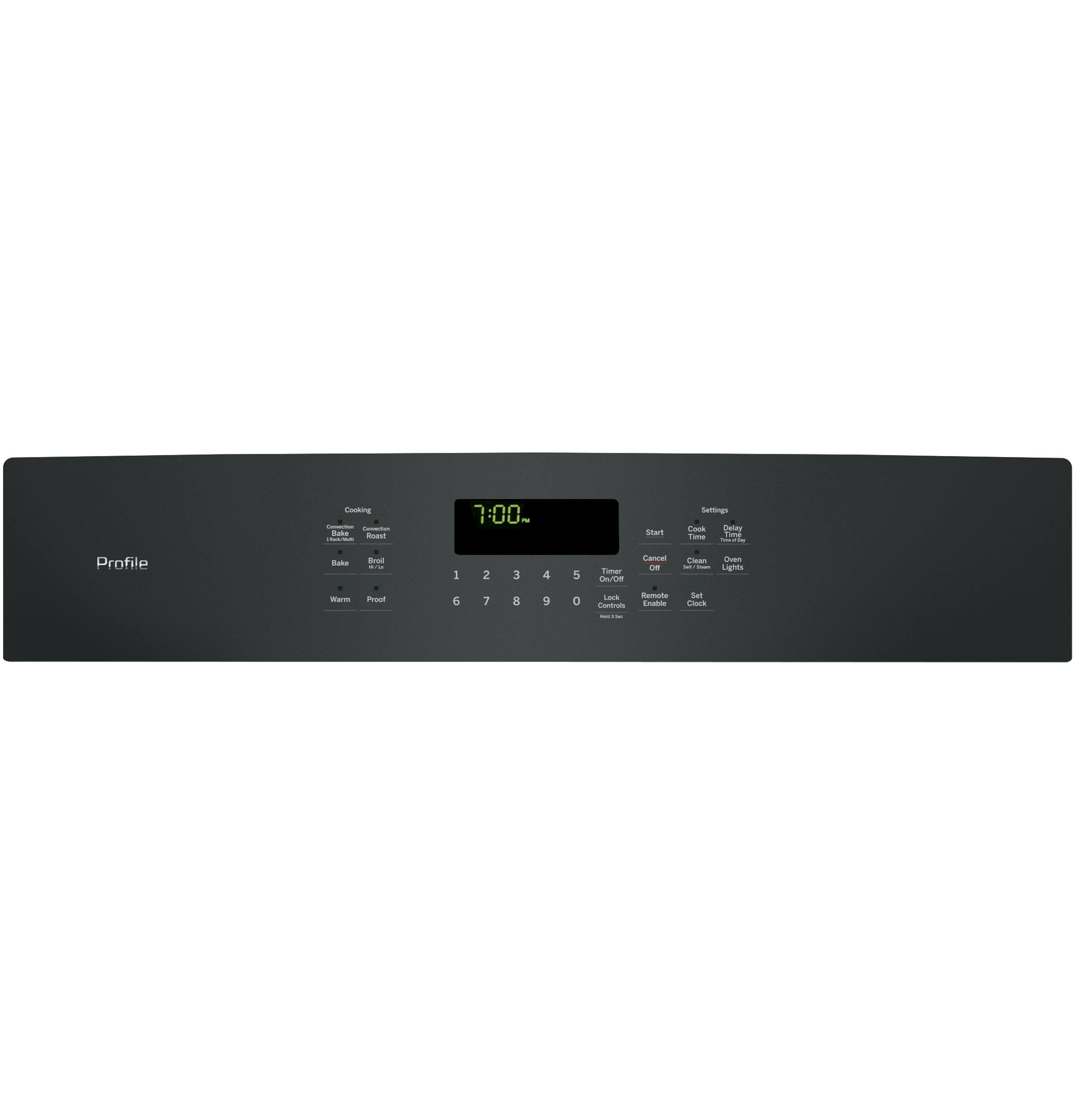 GE - Profile Series 27" Built-In Single Electric Convection Wall Oven - Black - Alt_View_Standard_12