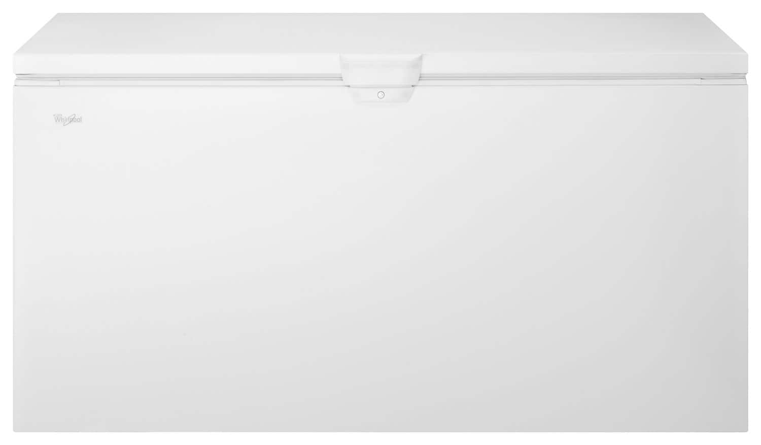Whirlpool - 21.7 Cu. Ft. Chest Freezer - White - Front_Standard