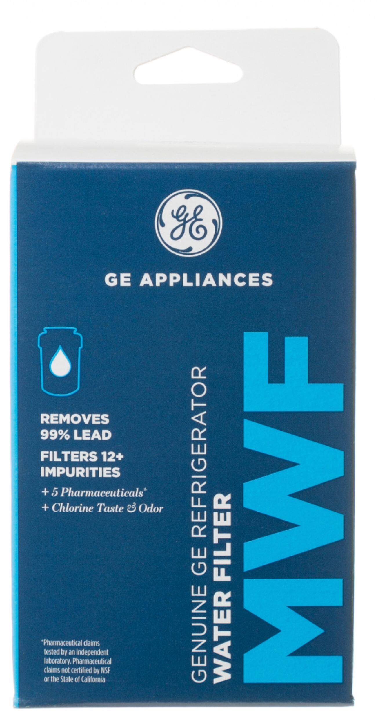 GE - Replacement Water Filter for Select GE Side-by-Side and Bottom-Freezer Refrigerators - Alt_View_Standard_12