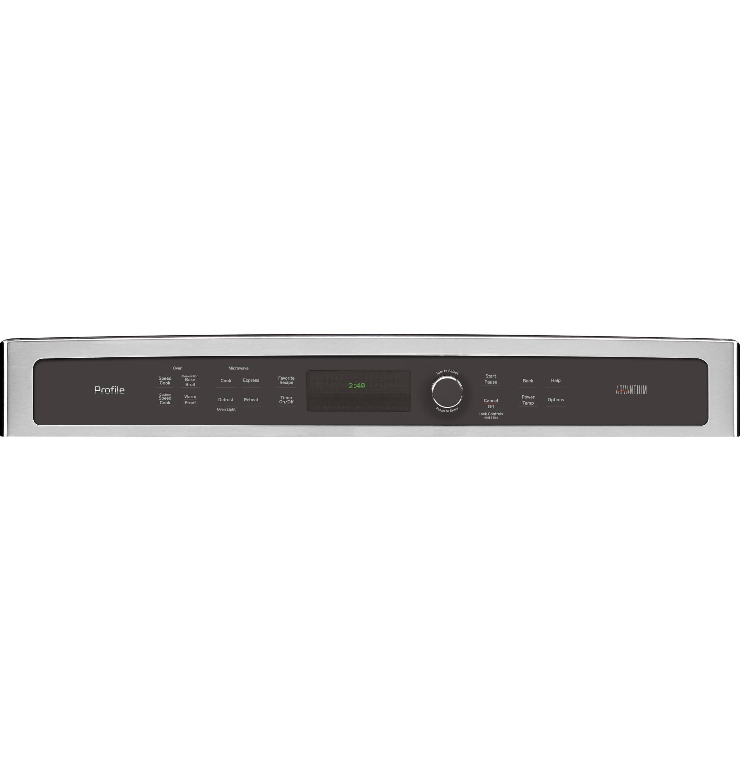 GE Profile Series Advantium 240V 1.7 Cu. Ft. BuiltIn Microwave