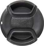 Rocketfish - 40.5mm Lens Cap - Matte Black