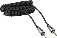 Rocketfish Mobile - 9' Premium 3.5mm Stereo Cable - Black