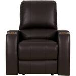 Octane Seating - Magnolia Power Recline Home Theater Seating - Brown