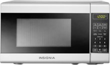 Insignia - 0.7 Cu. Ft. Compact Microwave - White
