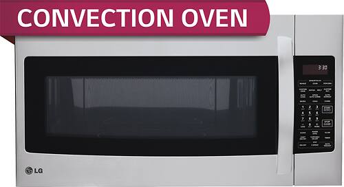 LG - 1.7 Cu. Ft. Over-the-Range Convection Microwave - Stainless steel - Alt_View_Standard_1