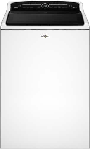 Whirlpool - Cabrio 5.3 Cu. Ft. 26-Cycle High-Efficiency Top-Loading Washer - White - Front_Standard
