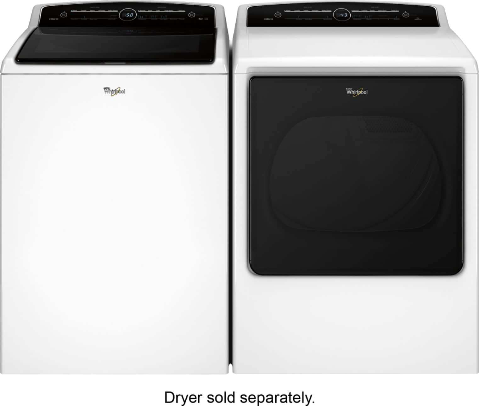 Whirlpool - Cabrio 5.3 Cu. Ft. 26-Cycle High-Efficiency Top-Loading Washer - White - Alt_View_Standard_14