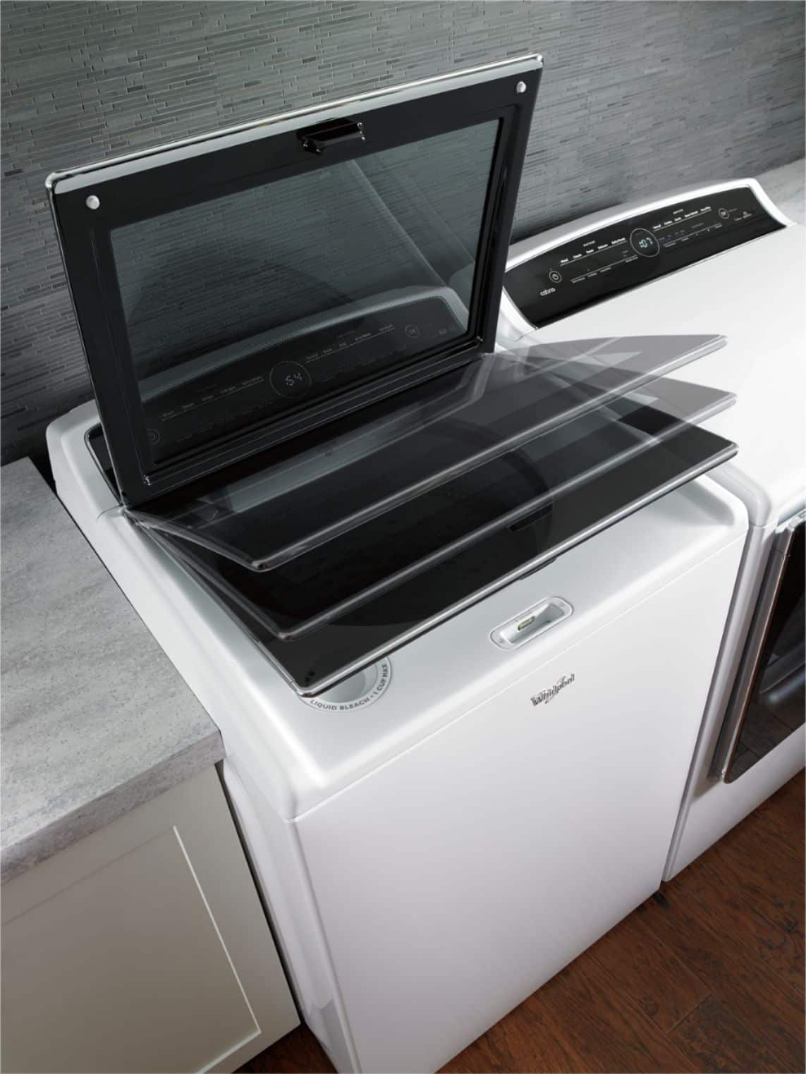 Whirlpool - Cabrio 5.3 Cu. Ft. 26-Cycle High-Efficiency Top-Loading ...