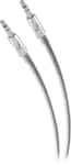 Rocketfish - 3' 3.5mm Stereo Auxiliary Cable - White