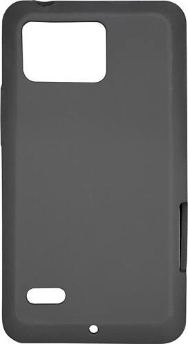 Rocketfish Mobile - Silicone Case for Motorola DROID Bionic Mobile Phones - Black