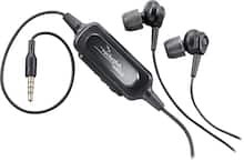 Rocketfish - Solace Noise-Cancelling Stereo Earbud Headphones - Multi