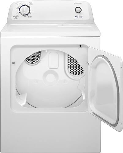 Amana - 6.5 Cu. Ft. 11-Cycle Electric Dryer - White at Pacific Sales