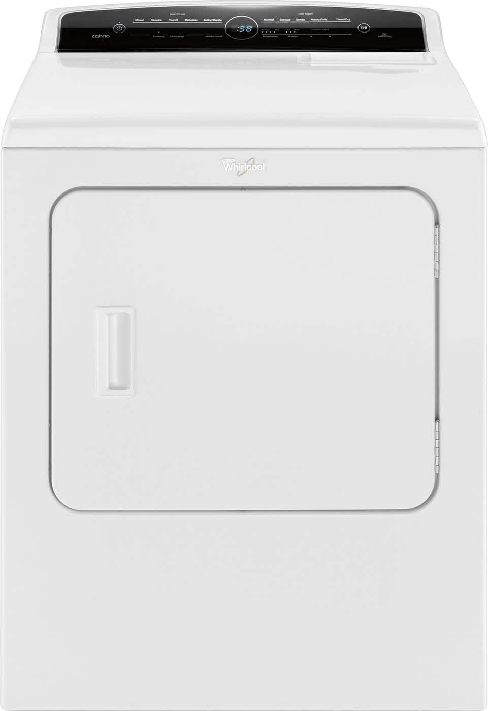 Whirlpool Cabrio 7.0 Cu. Ft. 24Cycle Electric Dryer White at Pacific Sales