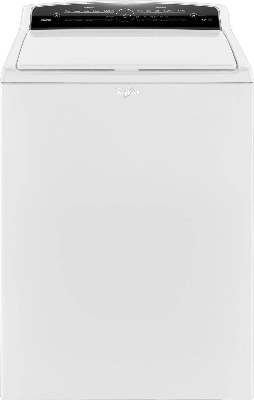 Whirlpool - Cabrio 4.8 Cu. Ft. 26-Cycle High-Efficiency Top-Loading ...