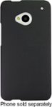 Insignia - Hard Shell Soft-Touch Case for HTC One Cell Phones - Black